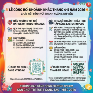 BÙNG NỔ THÁNG 4 – 5 CÙNG HITC 2026