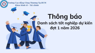 Thông báo về việc SV đủ điều kiện và không đủ điều kiện tốt nghiệp đợt 1 năm 2026